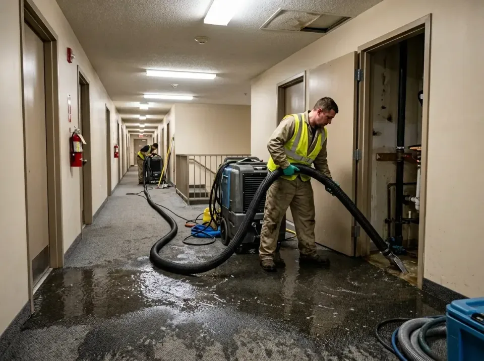 multi-unit-apartment-hallway-f-005 — frequently asked questions, Emergency Burst Pipe Water Extraction & Removal in Farmingd…
